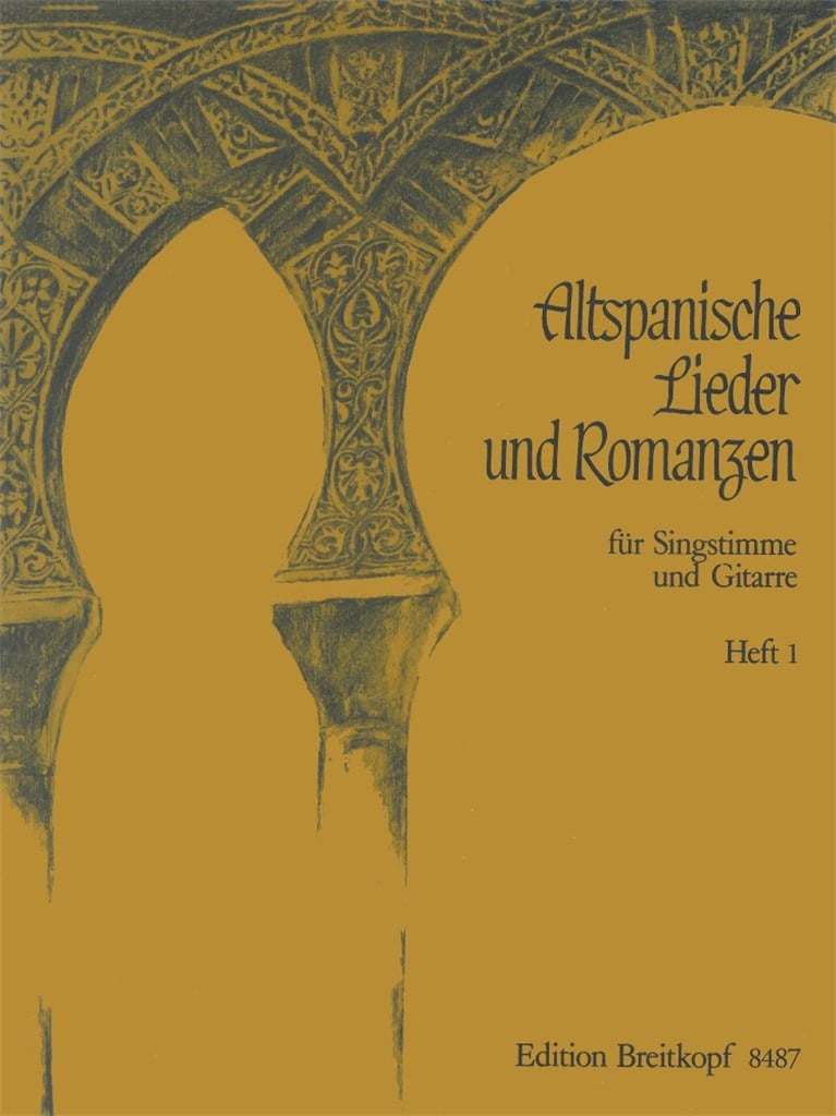 Altspan. Lieder u. Romanzen 1